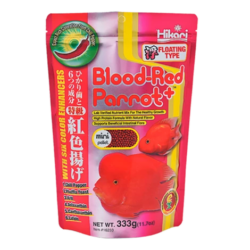 Hikari Blood Red Parrot+ Floating Medium 600gm