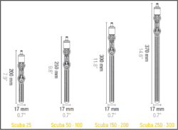 SICCE Scuba Heater Product Dimension