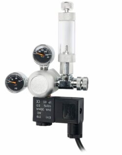 Dual Gauge CO2 Regulator with Solenoid