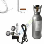 CO2 Cylinder 4 Ltr Kit with Dual Gauge