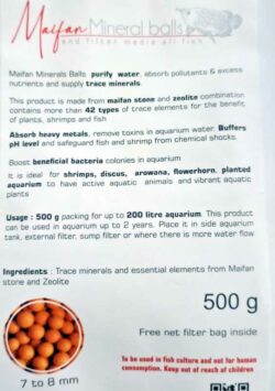 Maifan Mineral Balls Media 500gm