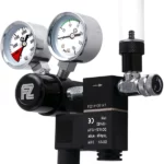 FZONE Dual Gauge CO2 Regulator with Bubble Counter | W21.8