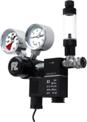 Fzone Dual Gauge CO2 Regulator with Solenoid