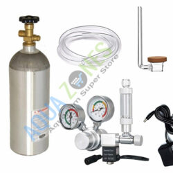 CO2 Aluminium Cylinder 5Ltr with ZRDR Dual Gauge