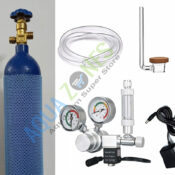 CO2 Cylinder 3Ltr Kit with ZRDR Dual Gauge