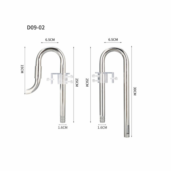 ZRDR Stainless Stell Lily Pipe 17mm Specifications