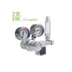 ZRDR Dual Gauge CO2 Regulator With Solenoid & Bubble Counter