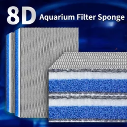 8D Aquarium Filter Sponge