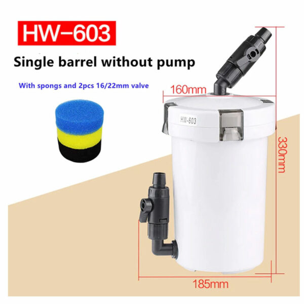 SunSun HW603 Pre Filter 17mm Connector