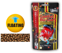 Hikari Goldfish Biogold plus floating