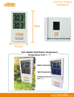 ISTA Twin Display Digital Thermometer