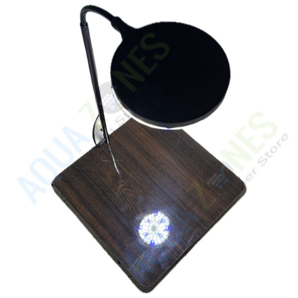 FireGlow 10W LED with Wooden Base Table Top