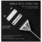 Week Aqua Stainless Steel Algae Scraper Specifications