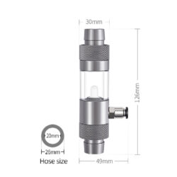 WeekAqua Inline CO2 Atomizer 19mm