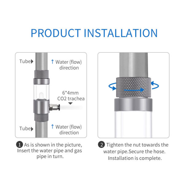 WeekAqua Inline CO2 Atomizer