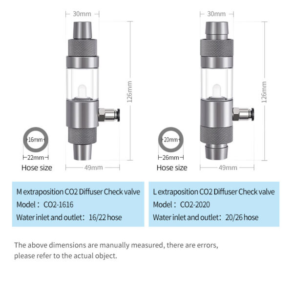 WeekAqua Inline CO2 Atomizer